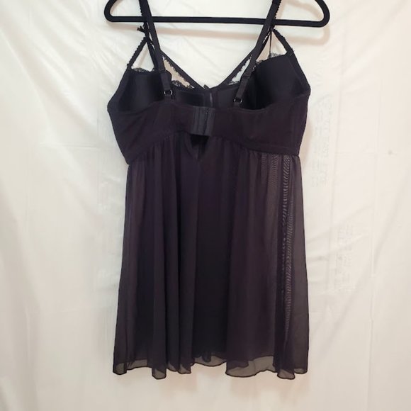 Hips and Curves Black Lingerie 40MD - Picture 2 of 5